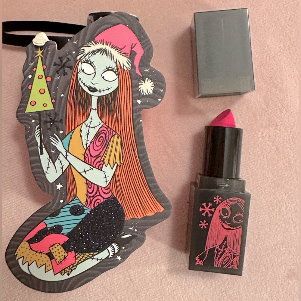3/$36 The Nightmare Before Christmas Creme Lux Lipstick Sally (Hot Pink) NIB